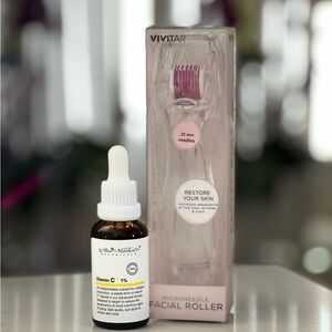 Vivitar micro needle roller+ vitamin c serum